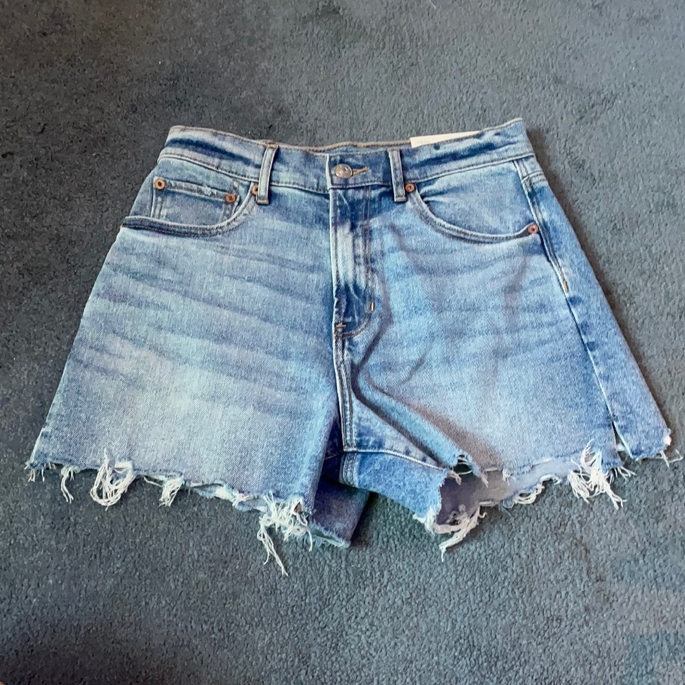 high rise jeans